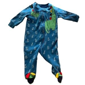 ❤️ 5 for $15! Koala Baby Seahorse & Dino Zip-Up Footie Pajamas (6M)